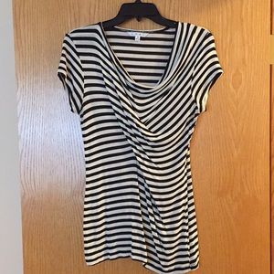 CAbi stripe top, good condition, very stretchy